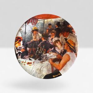Famous International Renoir Luncheon Plate 8 In Vintage